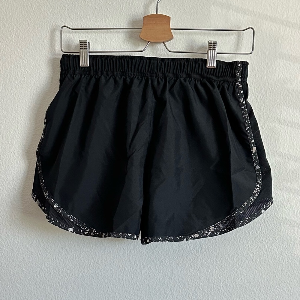 Nike Black White Women’s Dri-FIT Elastic Waist Athletic Shorts Size S - Picture 3 of 10